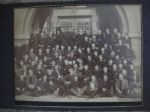 1890 Pach Bros. Imperial Plate Photo Wilson Hall Dartmouth College Huge Array of Sports Equipment and People