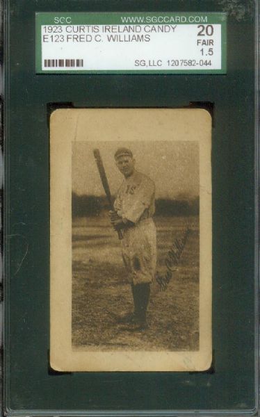 E123 Curtis Ireland- Fred C Williams SGC 20