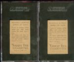 S74 Silks (2) Turkey Red Doc White & Ed Summers both W/backs intact
