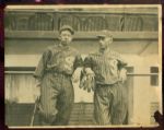 Ty Cobb, Eddie Collins and Bill McKechnie photos (3)