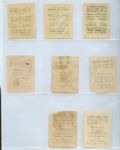R-Unc Cuban Caramelo Deportivo Felices 1945-46, 1946-47  (62 cards)