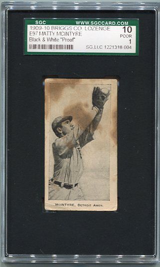 E97 Black & White McIntyre SGC 10