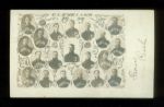 1905 Souvenir Post Card Shop- Cleveland team- Spectacular (2) 1905 Stamps!!