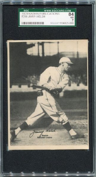 R316 Kashin Jimmy Welsh SGC 84