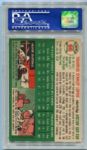 1954 Topps #66 Ted Lepcio, Boston Red Sox PSA 7