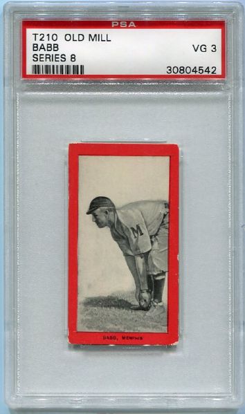 T210 Babb, Memphis Series 8 PSA 3