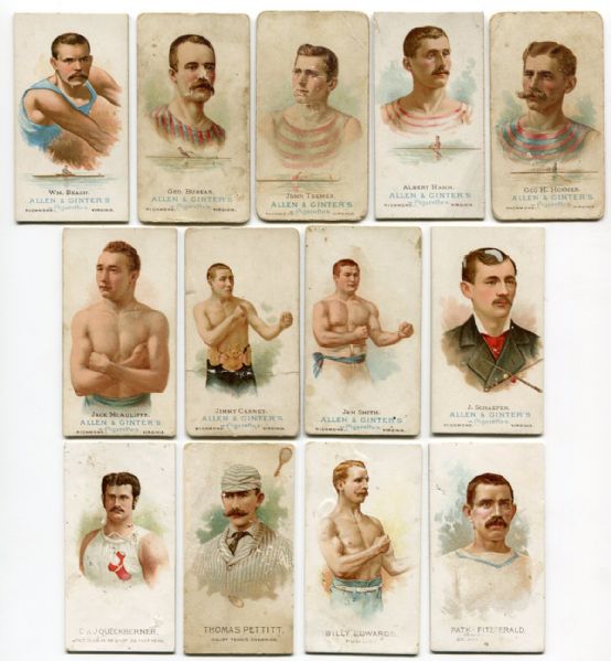 N28 & N29 Allen & Ginter Lot of 13 Different 