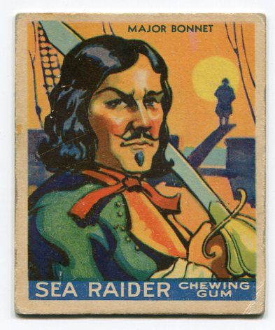 R124 Sea Raiders #44 Major Bonnet Bi-Lingual Back VG