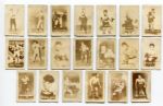 1948 Topps Magic Photos Boxing & Wrestling 20 Different