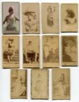 N Card Type Lot N45 thru N610 Assorted Issuers 27 Cards