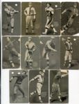 E137 1914 Zeenut Partial Set of 27 Different With 16 SGC Graded