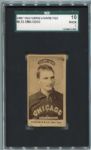 N172 Old Judge Cigarettes Emil Geiss, Chicago SGC 10