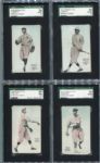 E137 1916 Zeenut Partial Set of 39 Different All SGC Graded