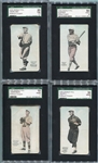 E137 1916 Zeenut Partial Set of 39 Different All SGC Graded
