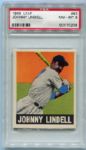 1948 Leaf #82 Johnny Lindell PSA 8