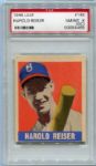 1948 Leaf #146 Harold Reiser SP PSA 8 OC