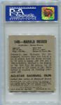 1948 Leaf #146 Harold Reiser SP PSA 8 OC