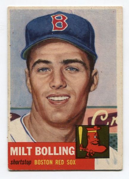 1953 Topps Baseball #280 Milt Bolling VG