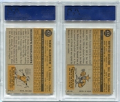 1960 Topps Baseball Lot of 6 Different All PSA Graded 7's