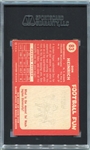 1958 Topps Football #83 Don Heinrich SGC 88