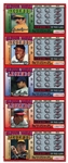 1990's California Unused California Baseball Legends Lottery Tickets