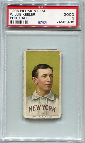T206 Willie Keeler Portrait PSA 2