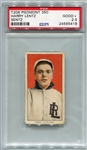 T206 Harry Lentz, Little Rock SLer PSA 2.5