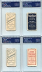 T206 Lot of 14 Different All PSA 3's