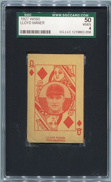 W560 Lloyd Waner SGC 50
