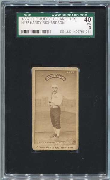 N172 Old Judge Hardy Richardson Detroit SGC 40
