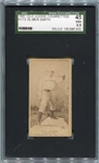 N172 Old Judge Cigarettes Elmer Smith Cincinnati SGC 45