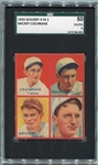 R321 1935 Goudey 4 In 1 Detroit Tigers 2D