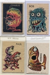 1965 & 1973 Topps Ugly Stickers Lot of 13 Mostly Different