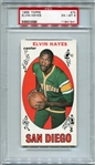 1969 Topps Basketball #75 Elvin Hayes PSA 6