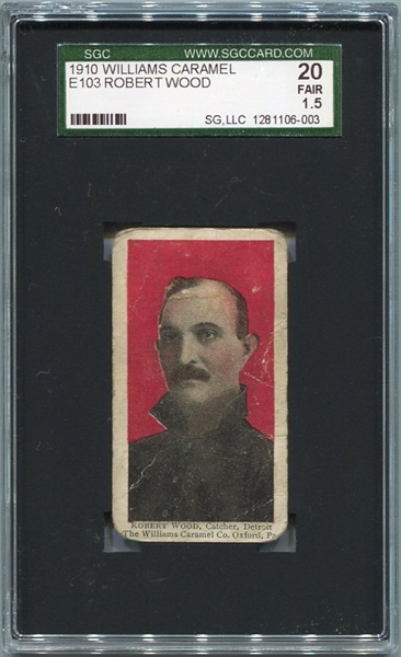 E103 Williams Caramel Robert Wood SGC 20