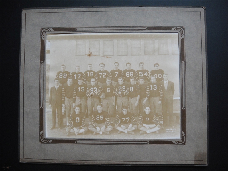 Early 1900s Football Team Photo by Benjamin Creedman Cambridge, Mass.