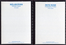 1980 Topps Superstar White Back 5 x 7 Photos Complete Set of 60 Nrmt/Mt