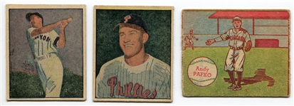 Five Card Type Lot 1939-1951