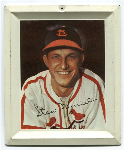 1952 Wheaties Stan Musial Tin Tray