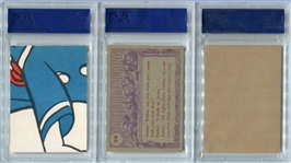 PSA Graded Non-Sports Lot of 5 Different 1959-1975 PSA 7-9OC
