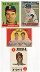 1958-1968 Topps HOFer Lot of 4 Different