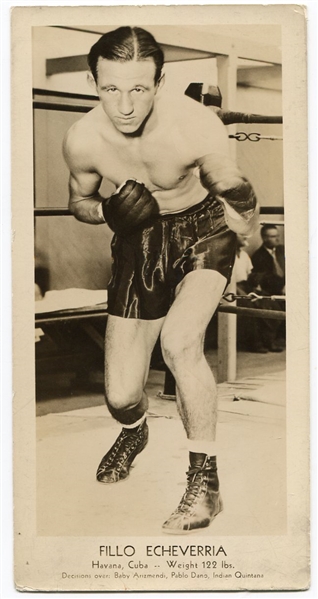 Circa 1936 Fillo Echeverria Publicity Photo