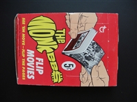 1967 Monkees Flip Movies 5 Cent Wax Box Containing 23 Unopened Packs