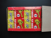 1967 Monkees Flip Movies 5 Cent Wax Box Containing 23 Unopened Packs