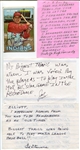 Lot of 18 Autographs Mostly Signed Letters Ex-Major Leaguers