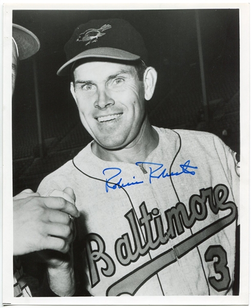 Robin Roberts Autographed 8" x 10" Black & White Photo