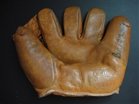 Cecil Travis Autographed Brine-RG230 Glove  JSA Certificate