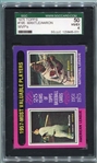 1975 Topps #195 Mantle/Aaron MVP Card SGC 50