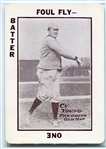 WG6 1913 Tom Barker Cy Young Game Card
