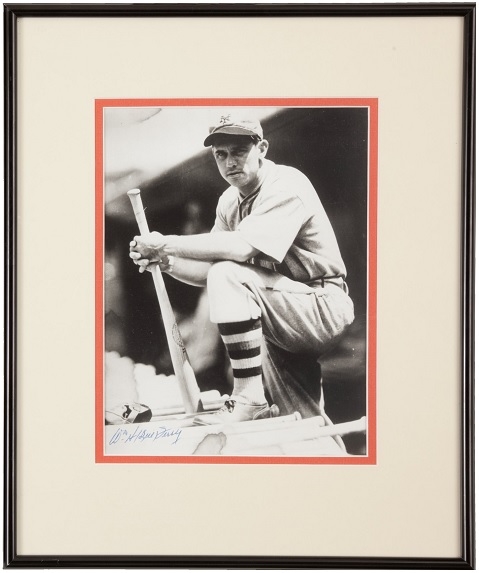 Bill Terry Signed Photo With JSA Certificate of Authenticity